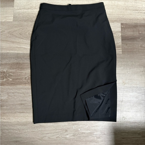Banana Republic Black Pencil Skirt with Slit - Picture 1 of 5